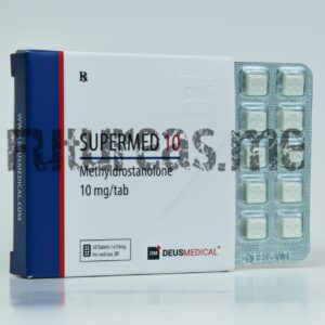SUPERMED 10 (METHYLDROSTANOLONE) 10mg 50tab -Deus medical