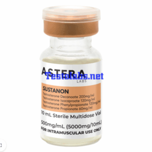 Sustanon 500mg vial by Astera Labs – high-concentration testosterone blend for mass and strength
