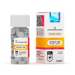 LIOTHYRONINE SODIUM T3 (25 MCG/tab. – 50 TABS) - Hilma biocare