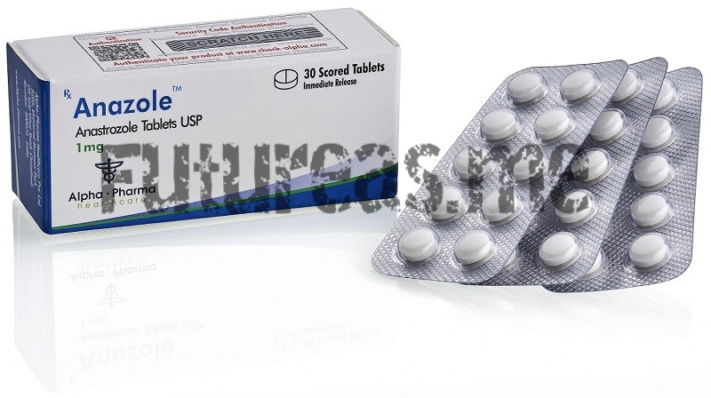 Anazole 1mg – Anastrozole - Alpha Pharma
