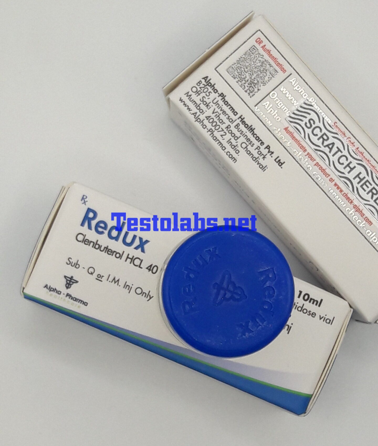 Clenbuterol and Yohimbine injection 10ml vial by Alpha Pharma