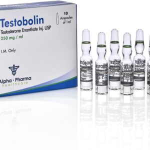 Alpha Pharma Testobolin 250mg anabolic testosterone steroid injection