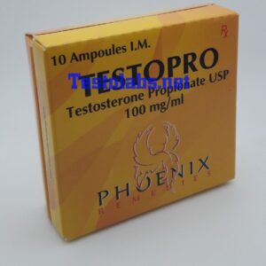 TestoPro 100mg – Testosterone Propionate 10 Amps Phoenix Remedies