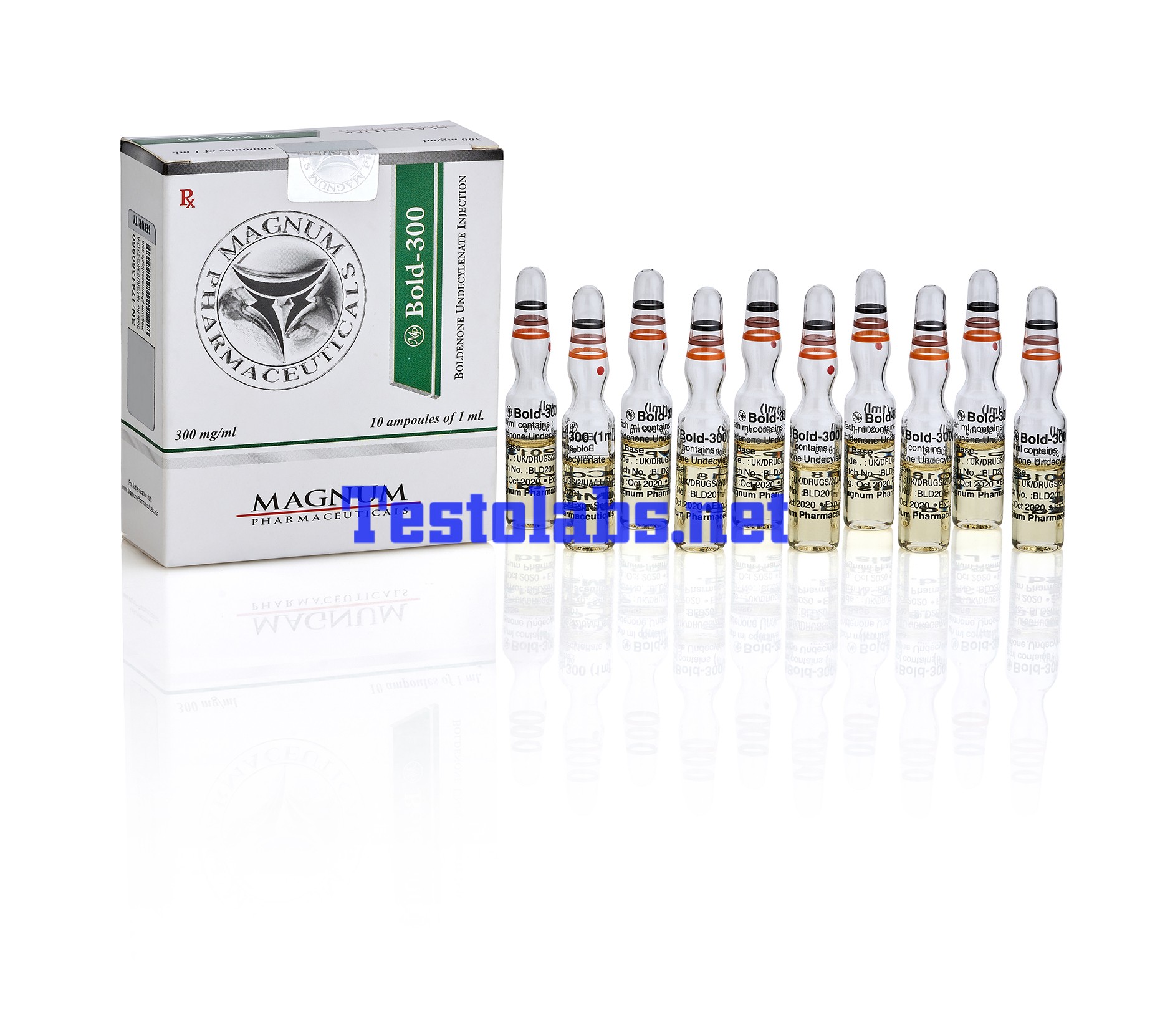 Boldenone Undecylenate Inj. 300 mg | 10 x 1ml Ampoules
