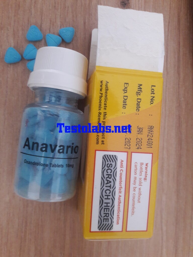 Phoenix Remedies Oxandro 10 lab test
